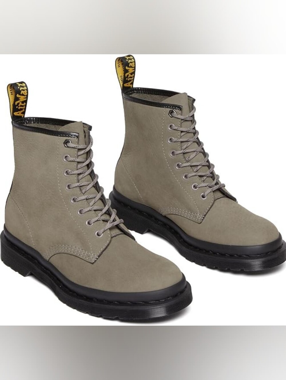 Dr. Martens Soft Leather Lace-Up Boots